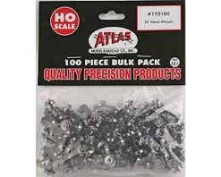 Atlas Railroad HO Metal Wheel, 33"/Caboose (100)