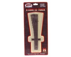 Atlas Railroad N Code 55 #5 Left-Hand Turnout