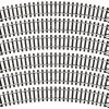 Atlas Railroad N Code 80 9.75" Radius Curve (6) -MiniRail Works Shop atl2510