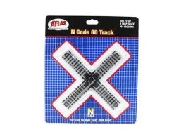 Atlas Railroad N Code 80 90 Degree Crossing