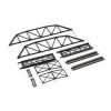 Atlas Railroad N Code 80 Through Truss Bridge Kit (Black) -MiniRail Works Shop atl2570