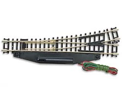 Atlas Railroad N Code 80 Remote Left-Hand Switch