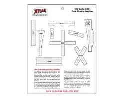 Atlas Railroad HO Track Planning Templates