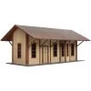 Atlas Railroad HO Laser Cut KIT Manahawkin Railroad Station