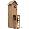 Atlas Railroad HO Laser Cut KIT Double Duty 2-Story Outhouse -MiniRail Works Shop atl4001018