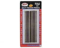 Atlas Railroad HO Code 83 6" Straight (4) -MiniRail Works Shop atl521 1