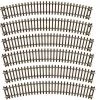 Atlas Railroad HO-Gauge Code 83 Snap-Track 15" Radius Curve (6)