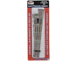 Atlas Railroad HO Code 83 #4 Custom Left-Hand Turnout -MiniRail Works Shop atl561 1