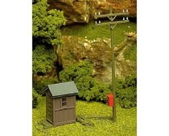 Atlas Railroad HO KIT Telephone Shanty & Pole