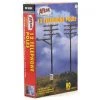 Atlas Railroad HO-Scale Telephone Poles (12) -MiniRail Works Shop atl775