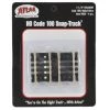 Atlas Railroad HO-Gauge Code 100 Snap-Track 1.5" Straight (4) -MiniRail Works Shop atl825