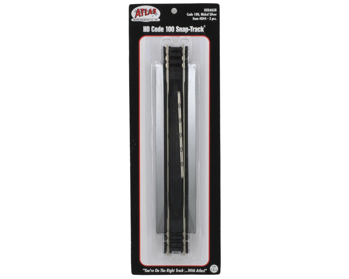 Atlas Railroad HO-Gauge Code 100 Snap-Track 9" Re-Railer (3) 4 Atlas Railroad HO-Gauge Code 100 Snap-Track 9" Re-Railer (3) - Image 2