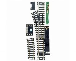 Atlas Railroad HO-Scale Code 100 Remote Left Hand Remote Snap Switch (Nickel Silver)