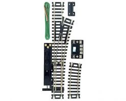 Atlas Railroad HO-Scale Code 100 Remote Right Hand Remote Snap Switch (Nickel Silver)