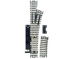 Atlas Railroad HO-Gauge Code 100 Snap-Track Manual Right-Hand Switch