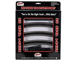 Atlas Railroad HO-Gauge Code 100 Snap-Track Starter Set (18)