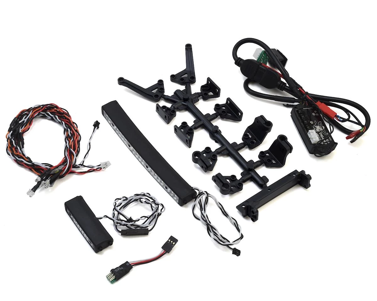 MyTrickRC Attack Off Road 1052 Light Kit w/DG-1 Controller, 5" & 2" Light Bars, 2 Headlights & 6 LEDs 3 MyTrickRC Attack Off Road 1052 Light Kit w/DG-1 Controller, 5" & 2" Light Bars, 2 Headlights & 6 LEDs