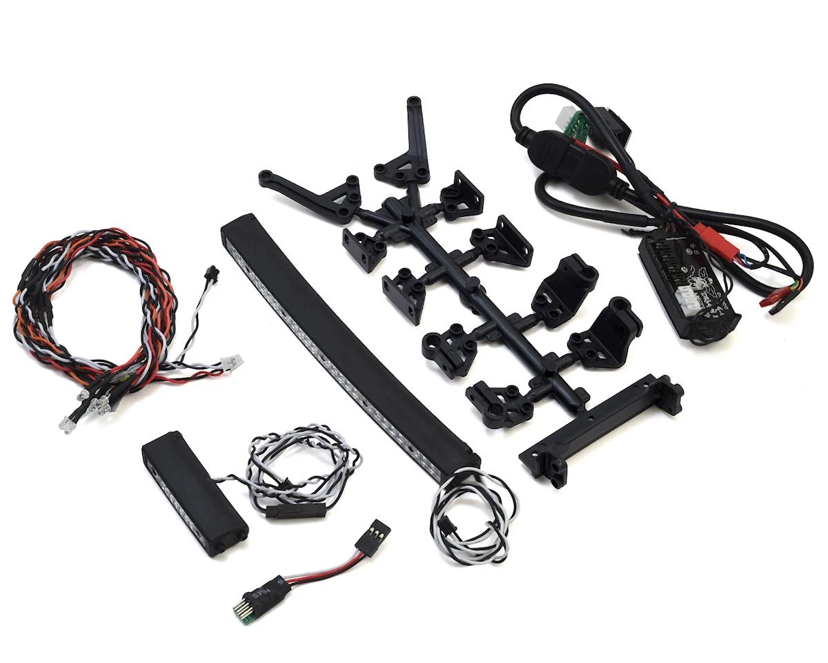 MyTrickRC Attack Off Road 1062 Light Kit w/DG-1 Controller, 6" & 2" Light Bars, 2 Headlights & 6 LEDs 3 MyTrickRC Attack Off Road 1062 Light Kit w/DG-1 Controller, 6" & 2" Light Bars, 2 Headlights & 6 LEDs