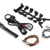 MyTrickRC Axial 2017 Wrangler Light Kit w/DG-1 Controller, 5" Light Bar, Head Lights & 4 LEDs -MiniRail Works Shop myk ax025
