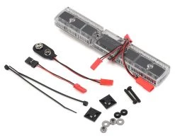 MyTrickRC Police Deluxe Light Set w/UF-7 Controller, 8 LEDs & Red/Blue Lightbar