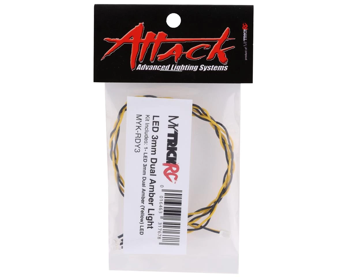 MyTrickRC 3mm Dual LED (Amber) 4 MyTrickRC 3mm Dual LED (Amber) - Image 2