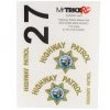 MyTrickRC CHP California Highway Patrol Decal Set