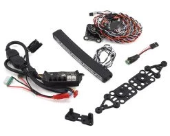 MyTrickRC Traxxas TRX-4 Defender Attack Light Kit w/DG-1 Controller 5" Light Bar, Head Lights & Tail Lights